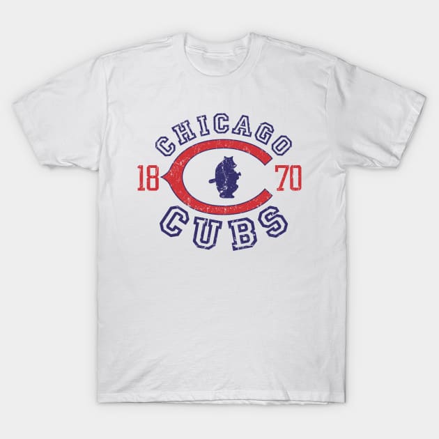 MindsparkCreative Vintage Chicago Cubs Women s T Shirt